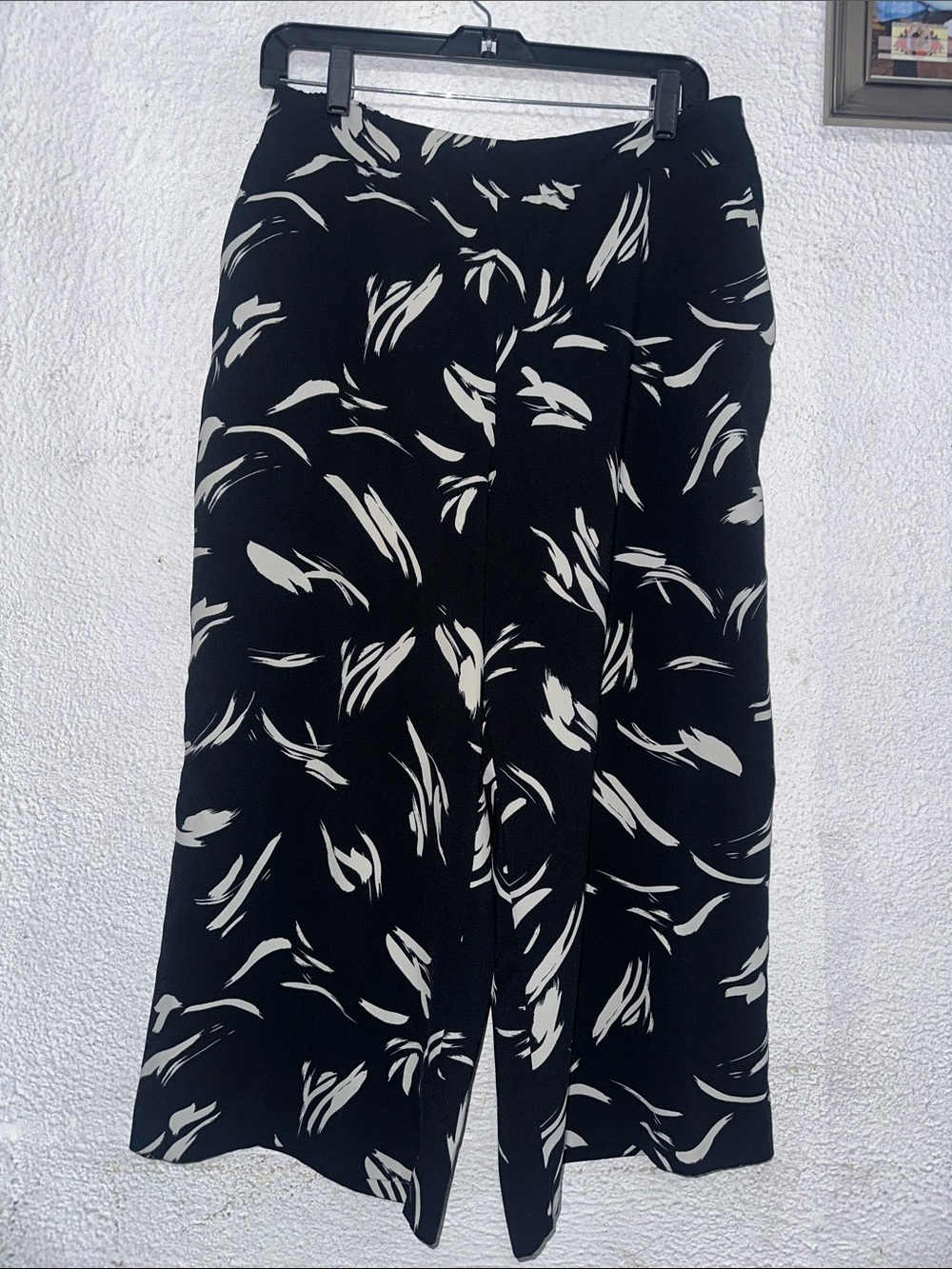 AGB Black and White Wide Leg Culottes